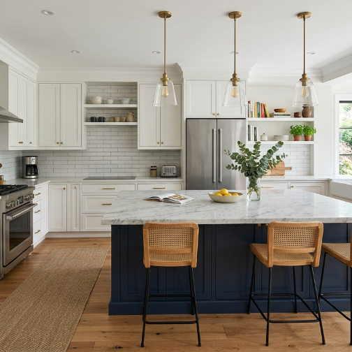 Input: Modern kitchen